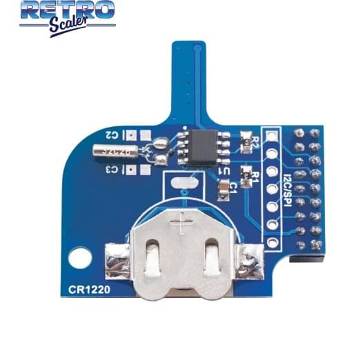 RetroScaler Manual Welding MisTer RTC Real Time Clock Board for MisTer FPGA