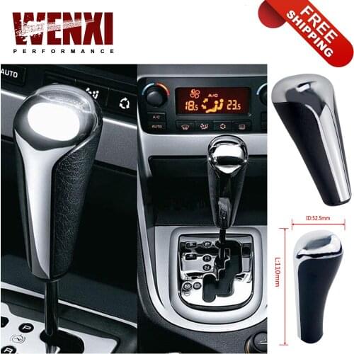 High quality ABS Auto Automatic Gear Stick Shift Knob For Peugeot 206 207 307 408 Citroen C2 WX-GSK89