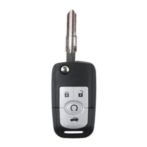 4 Buttons Replacement Flip Folding Remote key Shell Case For Buick Excelle Fob Key Cover