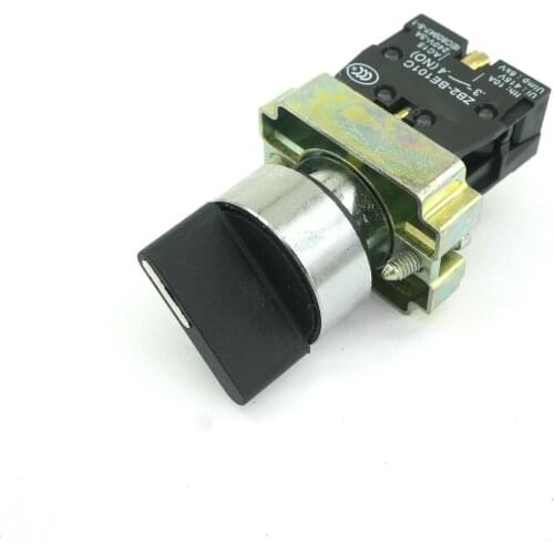 2 Position 1 N/O Maintained Select Selector Switch Replacement Fits XB2BD21C