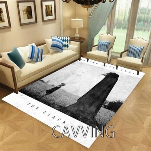Asking Alexandria 3D Printed Carpets Soft Flannel Rug Mat Rugs Anti-slip Large Rug Carpet Home Decoration for Living Room U01