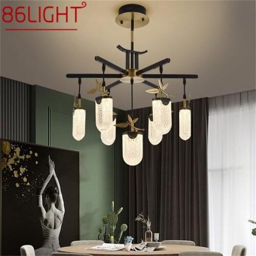 86LIGHT Modern Pendant Light Luxury Brass LED Lamp Fixtures For Home Decorative Dining Living Room