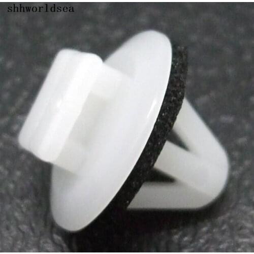 Shhworldsea car Clip Fastener retainer with sealer for toyota 62955-20020 for GM 94848843 pick-up truck for pontiac vibe