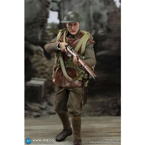 DID B11011 1/6 WWI British Infantry 12inch Male Soldier Action Doll Full Set Toy In Stock