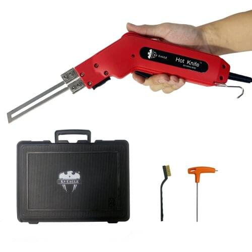 KS EAGLE Electric Hot Knife Heat Cutter Foam Thermal Cutting Tools Styrofoam Cutting Machine Non-Woven Fabric Heating Knife