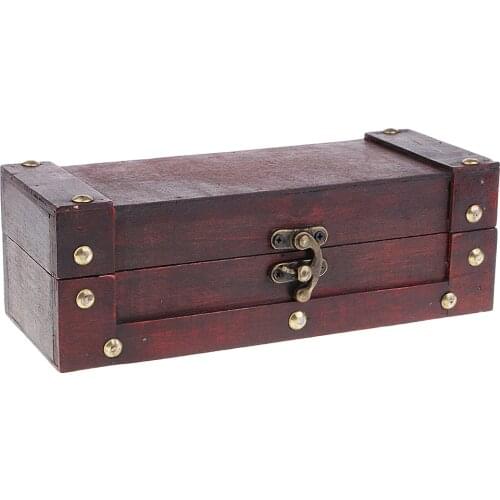 European Vintage Style Woman Wooden Jewelry Hairpin Box Handcraft Collection