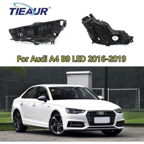 Headlight housing base For Audi A4 B9 LED 2016 2017 2018 2019 Headlamp House Front Auto Headlight Back House