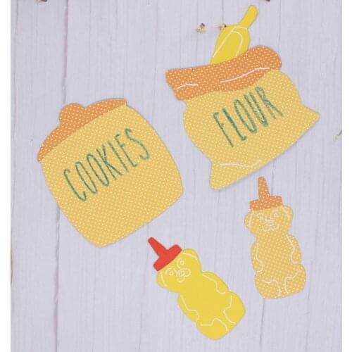 KSCRAFT Baking Embellishments Metal Cutting Dies Stencils for DIY Scrapbooking Decorative Embossing DIY Paper Cards