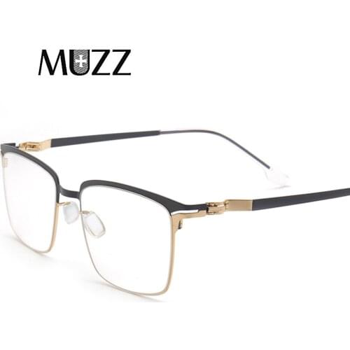 Silicone Alloy Glasses Frame Men Square Optical Prescription Eyeglasses 2020 Fashion ULTEM Metal Myopia Glasses Frame Eyewear