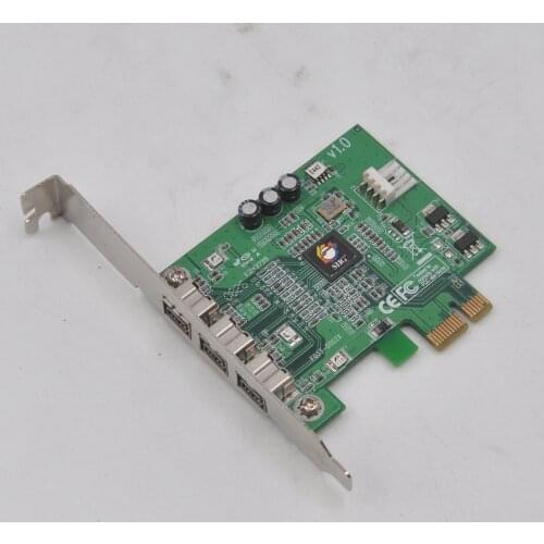 Siig 3-port FireWire800 PCIe card NN-FW0012-S1 camera capture card F033-00G2X
