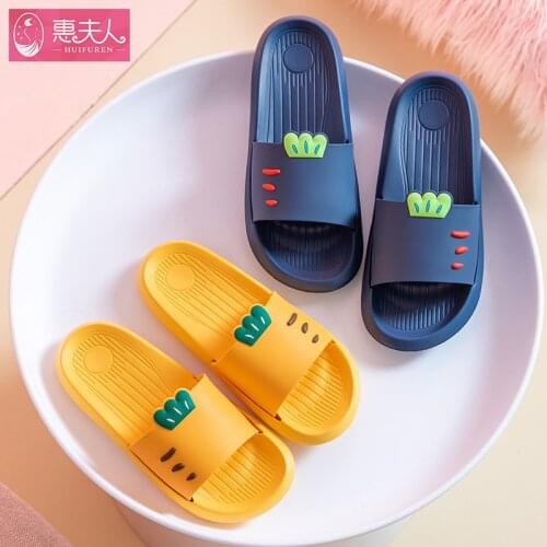 Slippers Womens Bathroom Bath Home Mens Household Slippers with Thick Soles Shoes Men Home Slipers for Women