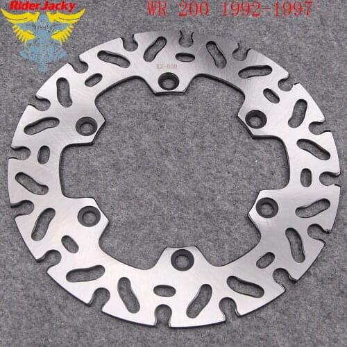 For Yamaha WR 200 1992-1997, WR 200 R 1991-1992, TT 250 R 1999-2004, 220mm Motorcycle Rear Brake Disc Rotor