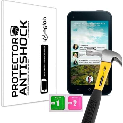 Protector de Pantalla Anti-Shock Anti-Golpe Anti-arañazos Compatible con HTC First