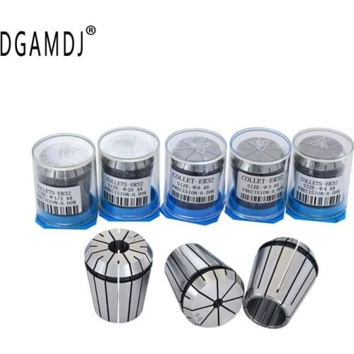 1pcs Spring Collet ER32 collet chuck ER40 3-30 High Precision 0.008 Collet For CNC Engraving Machine Lathe Milling Tool holder
