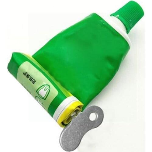 1pcs Steel Metal Tube Toothpaste Squeezer Tube Bathroom Paint Dye Dispenser Squeezer Cosmetic For Washroom Color Hair F4Y0