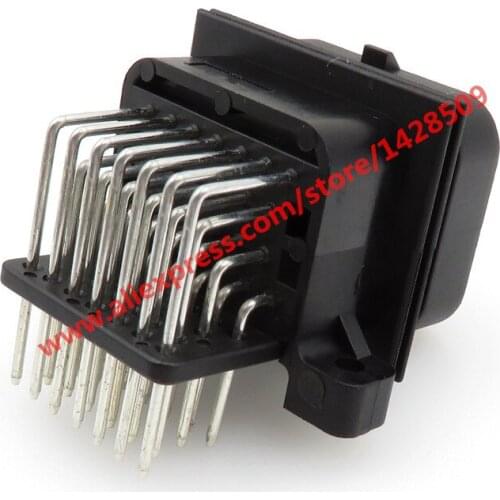 10 Set TE AMP SUPERSEAL 1mm 26 Pin way sealed electrical female male PCB pin connector computer ECU plug 3-1437290-7 9-6437287-8