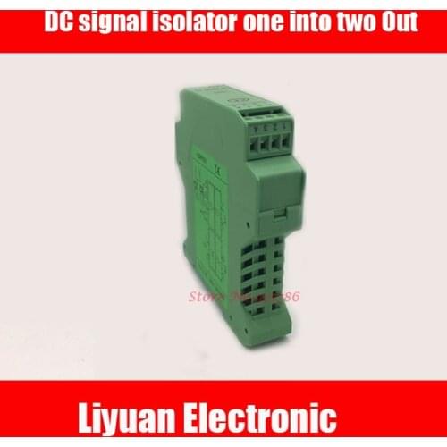 DC signal isolator one into two Out 4-20mA analog isolation transmitter 24V one into one Out