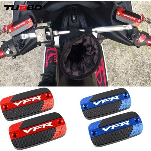 For HONDA VFR 800 1200x VFR800 VFR800X VFR800F VFR1200x Crosstourer Motorcycle Front Brake Master Cylinder Fluid Reservoir Cover