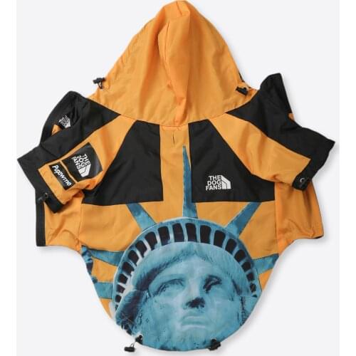 Pet Dog Raincoat Jacket Clothes Windproof Cat Dog Jacket Fashion Waterproof Reflective Pet Clothing Small Pets Coat PDC0157