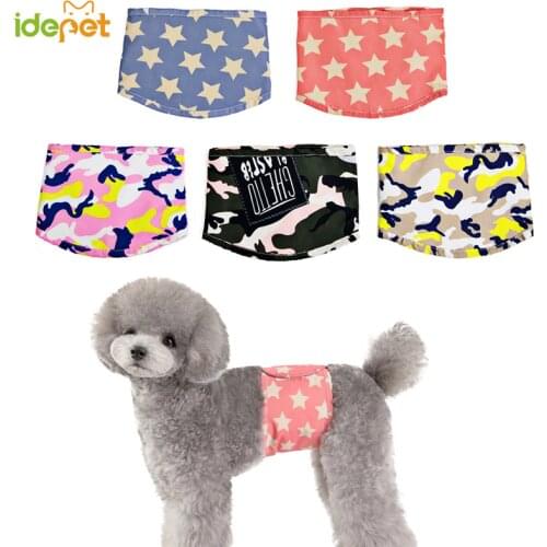 Dog Physiological Pants S-XL Pet Diaper Sanitary Washable male Dog Shorts Panties Menstruation Underwear Briefs Jumpsuit For Dog