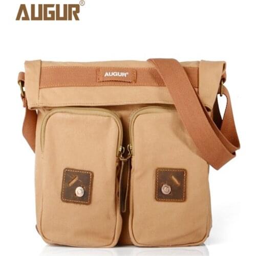 2020 new mens fashion canvas cross arm single shoulder canvas bag vertical canvas bag
