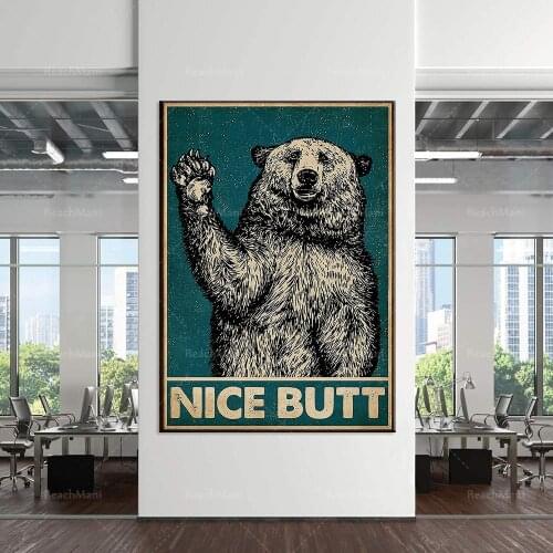 Our lover beautiful ass poster wall art print home living room bathroom decoration poster