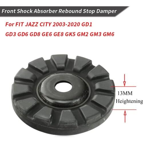 Front Shock Absorber Rebound Stop Damper For FIT JAZZ CITY 2003-2020 GD1 GD3 GD6 GD8 GE6 GE8 GK5 GM2 GM3 GM6 51925-TG5-C01
