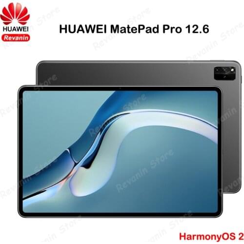2021 HUAWEI MatePad Pro 12.6 inch Tablet PC Kirin 9000E Octa Core CPU HarmonyOS 2 OLED 2560x1600 Display 10050mAh Battery Tablet