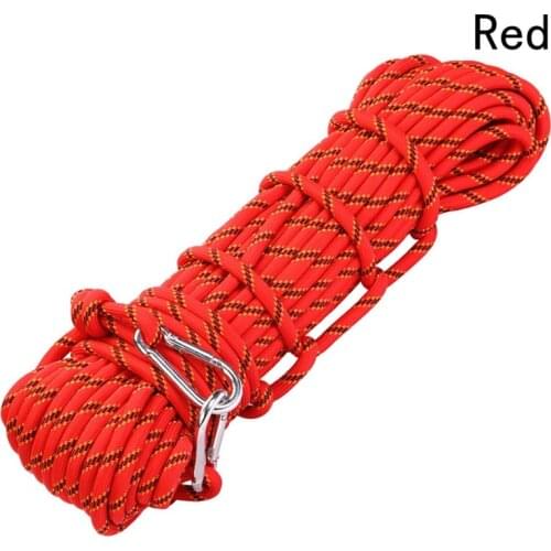 Professional Outdoor Rock Climbing Rope 10mm Diameter High Strength Survival Paracord Safety Rope Cord String Hiking Accessory