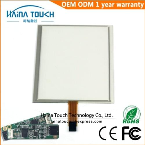 Raspberry Pi Compatible 14.3*11.7 cm 6.5 inch touch panel includes USB controller for GPS Navigator/MP5/e-book