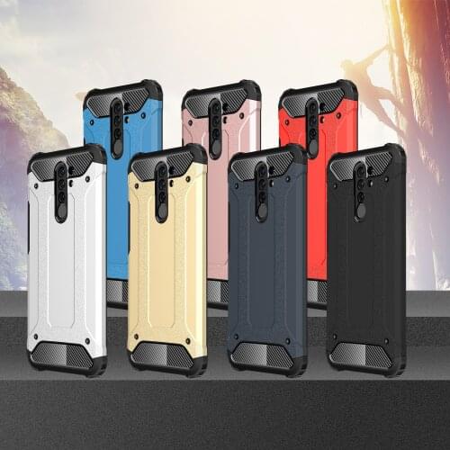 Luxury Armor Bumper Case For Xiaomi Redmi Note 9 9S 8 8T K20 K30 Pro 7A 8A 9A 9C A3 CC9 Max Lite Poco F2 Pro Shockproof Case