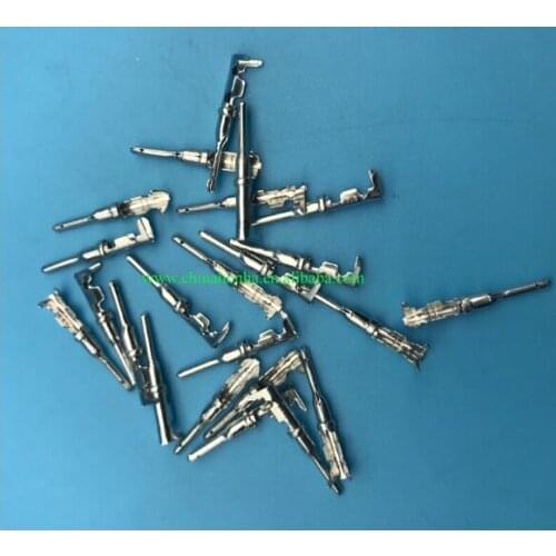 Male DT Pins 1060-16-0122 Deutsch Crimp Terminal Connectors For Car Engine Terminals 14-20 AWG