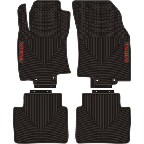 Special No Odor Carpets Waterproof Rubber Car Floor Mats for Nissan X-TRAIL LEAF