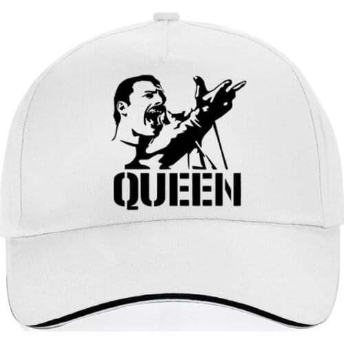 Women Freddie Mercury The Queen Band Baseball Cap Summer Brand Rock Queen Rock Band Fans Rock Roll Hip Hop Hats