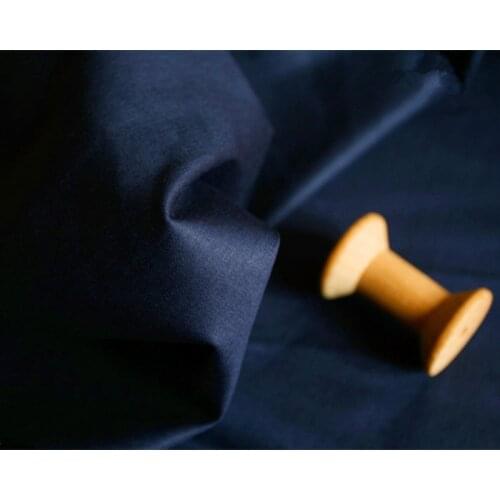 160cm*50cm navy blue solid % cotton fabric DIY bedding quilting apparel dress patchwork fabric kids handwork curtain decor cloth