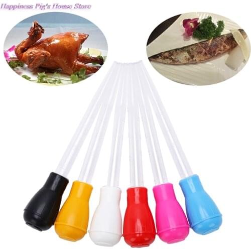 30ml Gadgets Chicken Turkey Poultry Bbq Syringe Pastry Tube Barbecue Oil Dropper Cooking Tools New 2021
