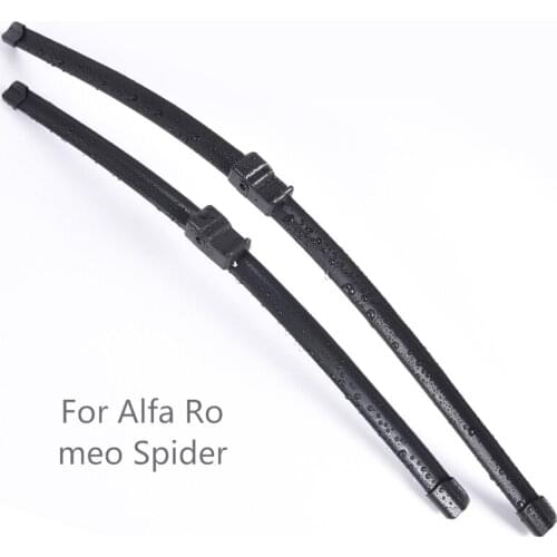 Car Windshield Wiper Blades For Alfa Romeo Spider form 2006 2007 2008 2009 2010 2011 Car Windscreen wiper Rubber