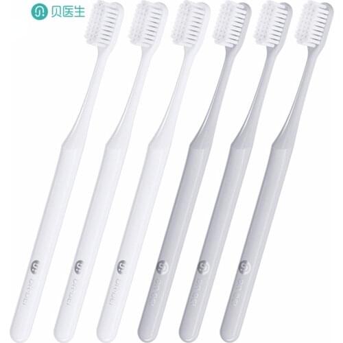 2Colors Original Youpin Doctor B Toothbrush Youth Version Better Brush Wire Care For Gums Daily Cleaning White Toothbrush Gray