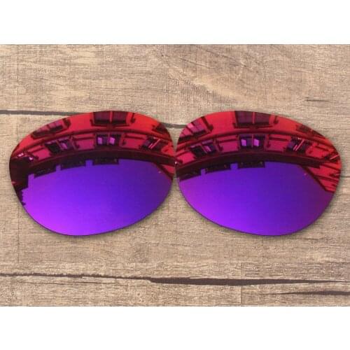 Vonxyz Midnight Mirror Polarized Replacement Lenses for-Oakley Latch Frame