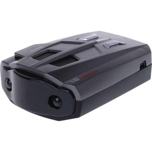 V9 Car Trucker Speed 360 Degrees Vehicle Detector Voice Alert Warning 16 Band Auto LED Display English / Russian version