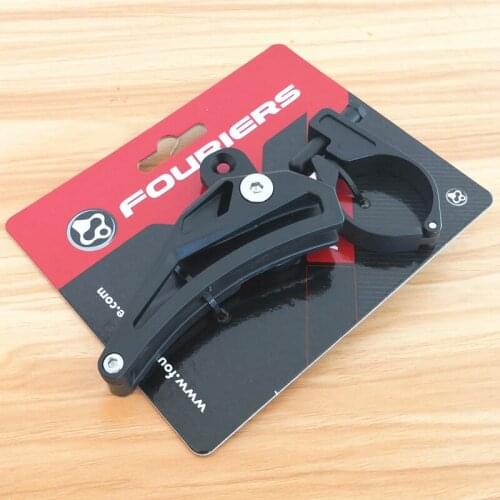 FOURIERS Bicycle Guide Chain Tensioner Single-disc Steady Guide MTB Bike Guide Chain Drop Catcher Bicycle Chain Protector