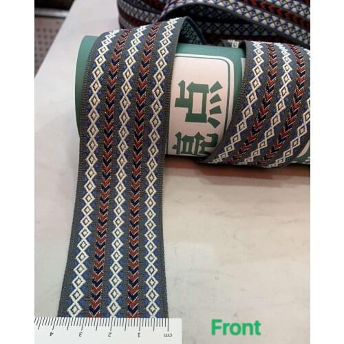 4cm high quality nation style jacquard ribbon, nations style webbing, American native style,LD190118K