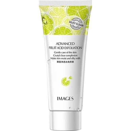 80g Fruit Acid Cleansing Exfoliator Deep Cleaning Aging Skin Repair Skin Whiten Moisturizing Remove Cosmetic Residue Body Care