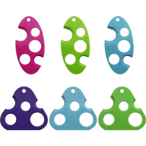 Triangle Leaf Shape Refillable Essential Oil Opener Key Corkscrew Tool Remover Roller Balls Caps Refillable Accessories Tools