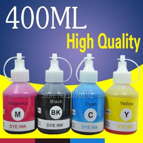 400ML Refilling Bulk Bottle ink for HP Epson Canon Brother Printer CISS Refillable Remanufactured Ink Cartridge
