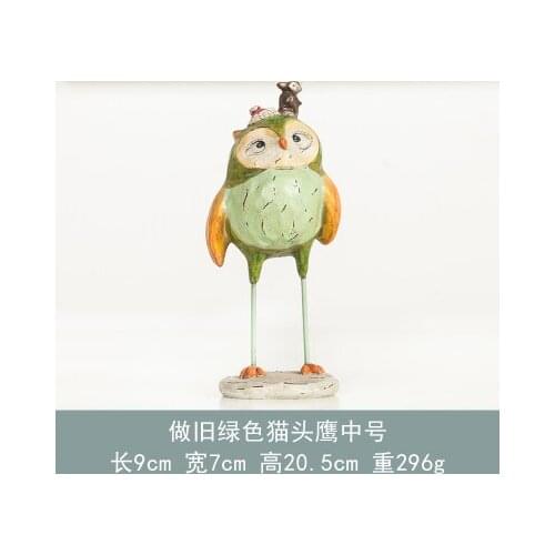 Creative tabletop INS super fire cute animals living room living room wine cabinet mini small soft decoration culpture statue