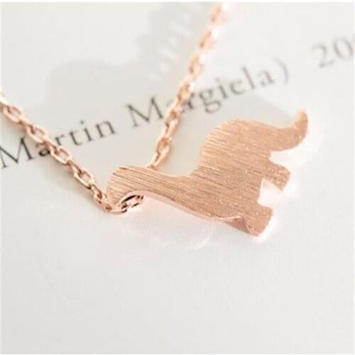 Fashion dinosaur pendant necklace Color necklaces for women