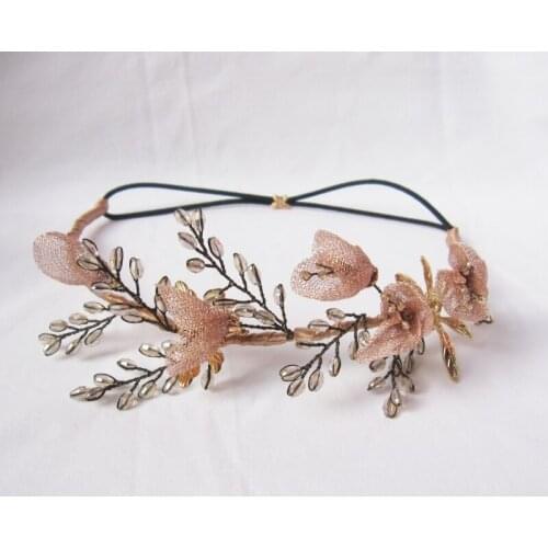 Fashion Jewelry Hair Ties Magnolia Mould Headdress Collar Necklace High Jewelry