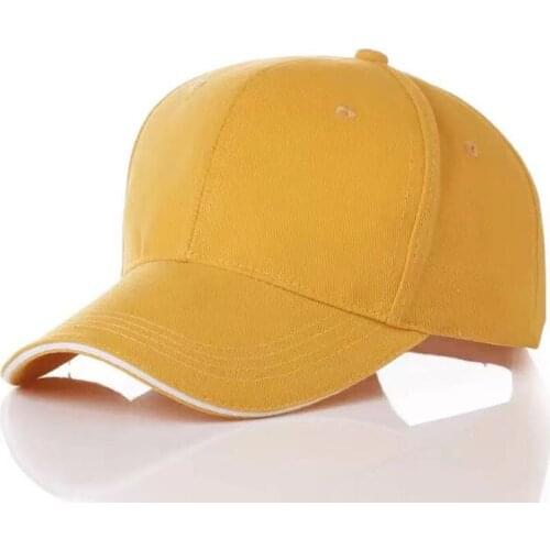 2021 New Four Seasons Mens And Womens All Around Fashion Hip Hop Baseball Cap Pure Color Cotton Outdoor Sports Sunshade Hat