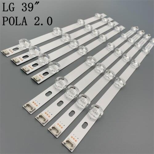 New Kit 8 PCS LED backlight strip Replacement for LG 39LN5300 innotek POLA 2.0 POLA2.0 39 inch A B type HC390DUN-VCFP1
